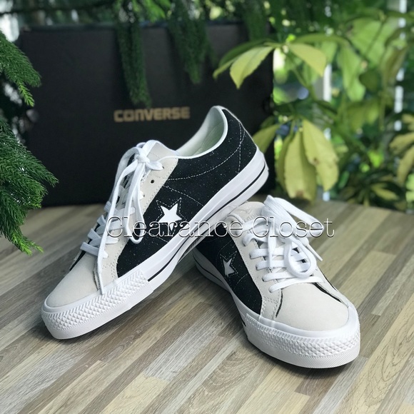 NWT Converse One Star PRO OX Suede B/W W AUTHENTIC - Picture 5 of 8